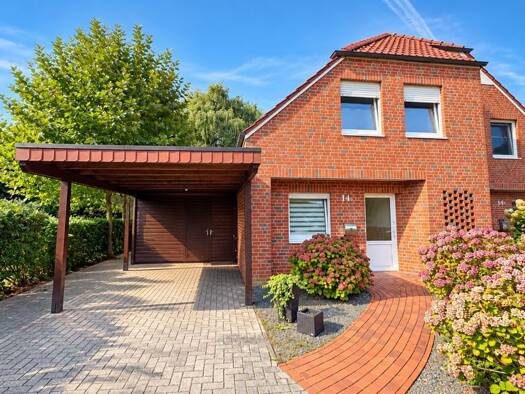 Doppelhaushälfte zum Kauf 279.000 € 4 Zimmer 95 m² 289 m² Grundstück Uelsen Uelsen 49843