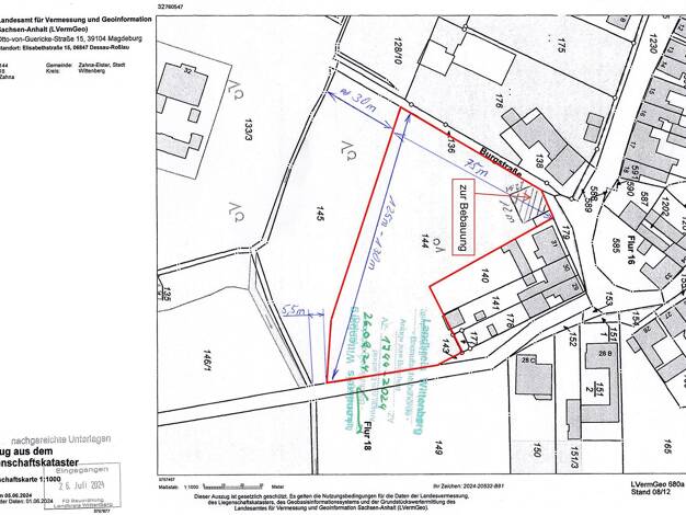 Grundstück zum Kauf 85.000 € 4.790 m² Grundstück Zahna Zahna-Elster 06895