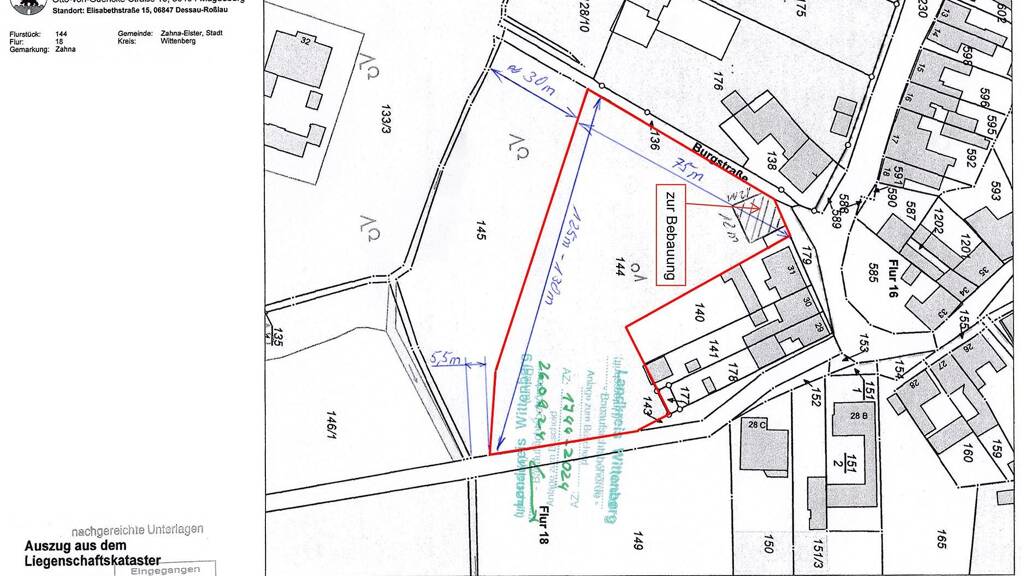 Grundstück zum Kauf 85.000 € 4.790 m² Grundstück Zahna Zahna-Elster 06895