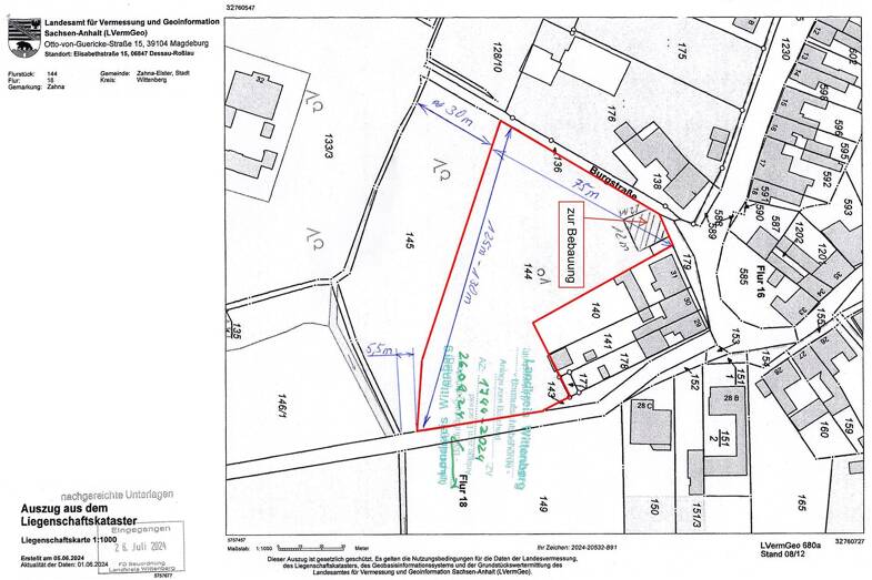 Grundstück zum Kauf 85.000 € 4.790 m² Grundstück Zahna Zahna-Elster 06895
