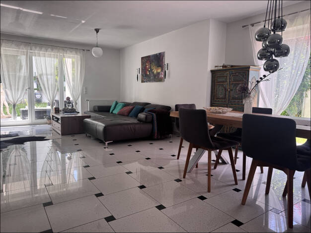 Doppelhaushälfte zur Miete 2.960 € 5 Zimmer 207 m² 299 m² Grundstück Haibach Haibach 63808