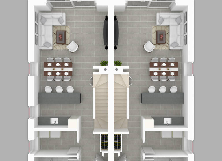 Doppelhaushälfte zur Miete 1.720 € 3 Zimmer 136,4 m²<br/>Wohnfläche 340 m²<br/>Grundstück ab sofort<br/>Verfügbarkeit Olfen Olfen 59399