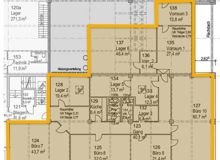 Lagerhalle zur Miete provisionsfrei 359 m² Lagerfläche Untere Messestraße 1 Dornbirn 6850