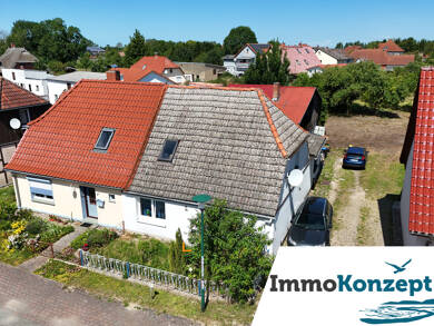 Doppelhaushälfte zum Kauf provisionsfrei 109.000 € 3 Zimmer 91 m² 1.457 m² Grundstück Hessenburg Saal 18317