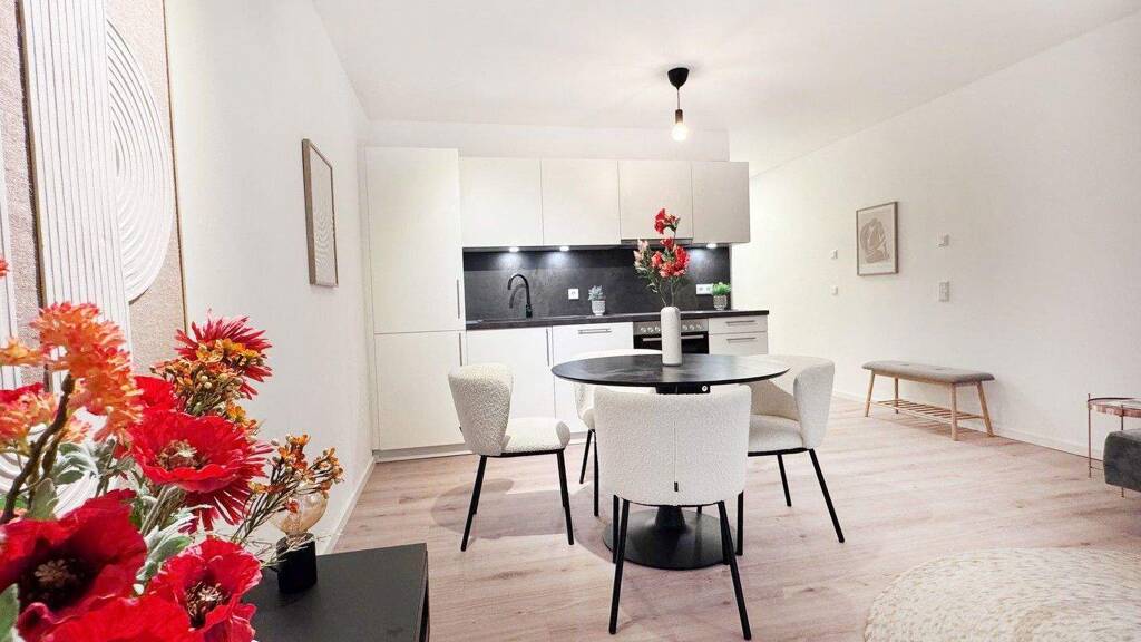 Studio zur Miete - Erstbezug 835 € 1 Zimmer 38,1 m² 1. Geschoss Kreuzstein Straße 9 Schweinau Nürnberg 90438