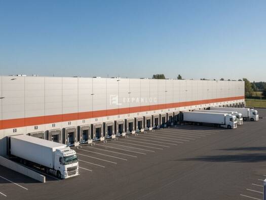 Lagerhalle zur Miete provisionsfrei 15.347 m² Lagerfläche teilbar ab 3.347 m² Gräfrath Solingen 42653