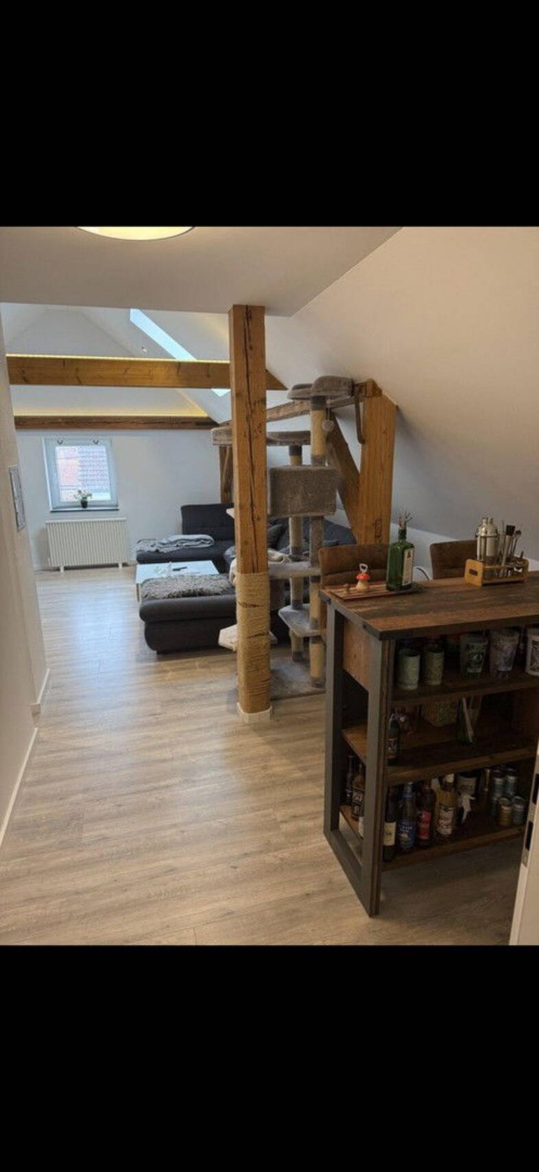 Wohnung zur Miete 975 € 4 Zimmer 91 m² Dachgeschoss, 2. Geschoss Hauptstr. 84 Münsterhausen Münsterhausen 86505