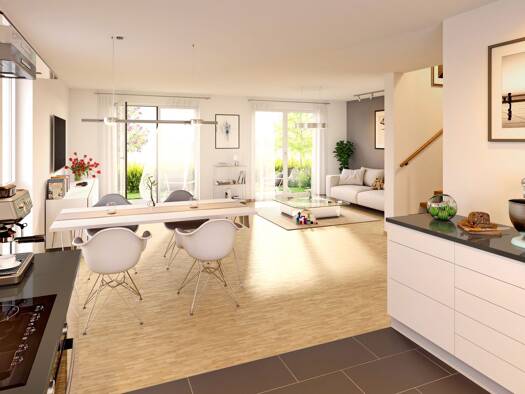 Doppelhaushälfte zum Kauf - Neubau provisionsfrei 729.000 € 5 Zimmer 138 m² 233 m² Grundstück Goldbornstraße 23 Wicker Flörsheim 65439