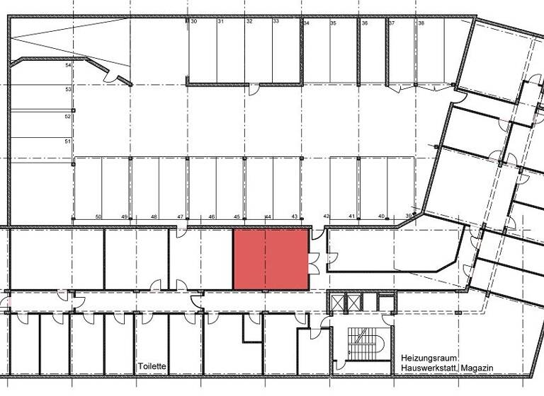 Büro zur Miete provisionsfrei 210 € 35 m² Bürofläche Wendenstraße 435 Hamm Hamburg 20537