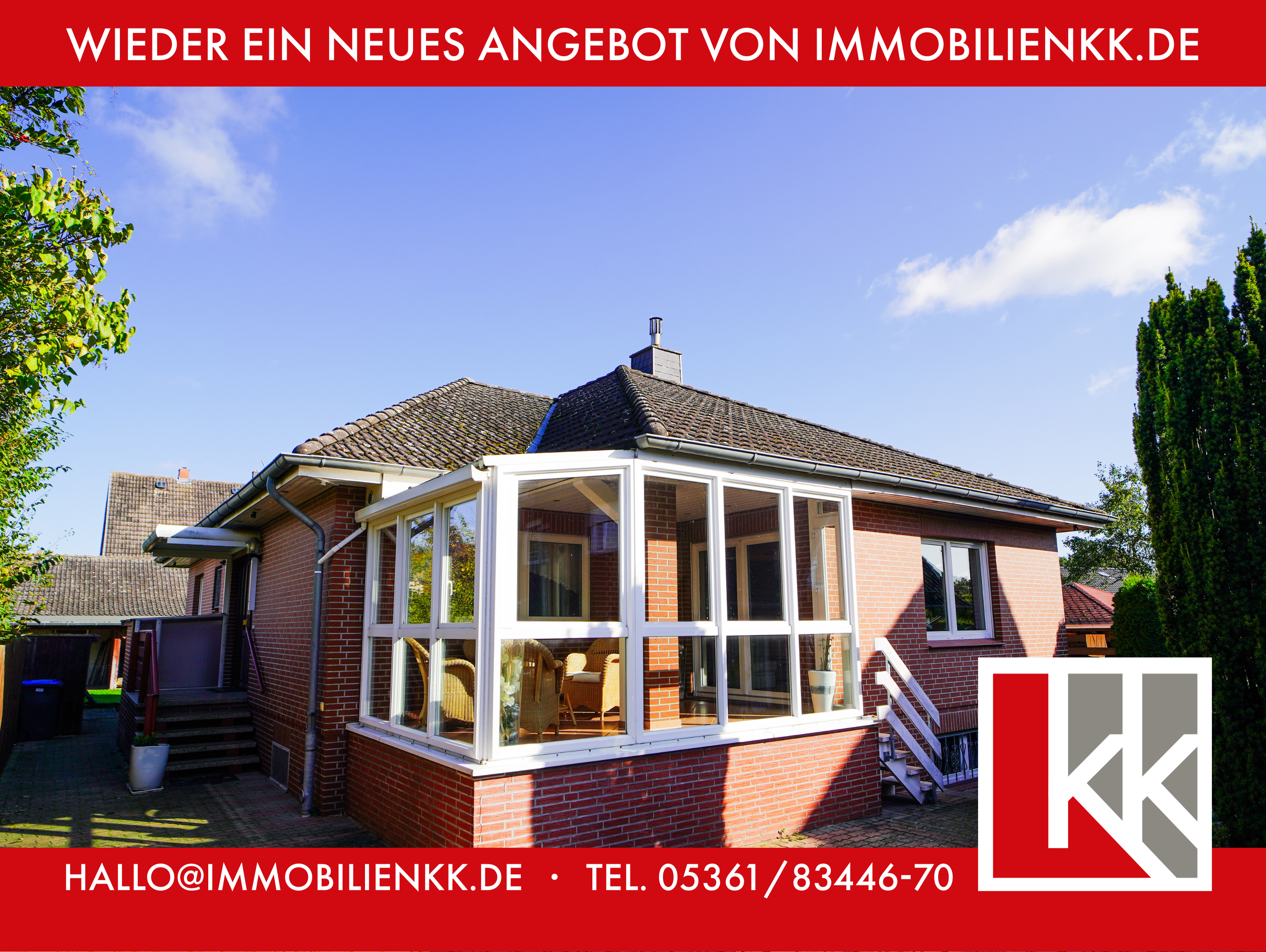 Bungalow zum Kauf 399.000 € 4 Zimmer 140 m²<br/>Wohnfläche 836 m²<br/>Grundstück Wendschott Wendschott 38448