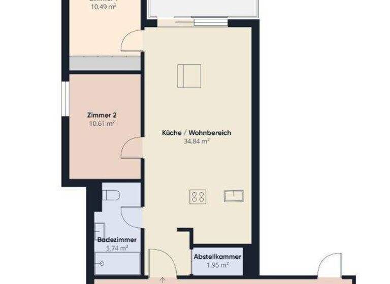 Wohnung zum Kauf 404.000 € 3 Zimmer 66,2 m² 2. Geschoss Dornbirn 6850