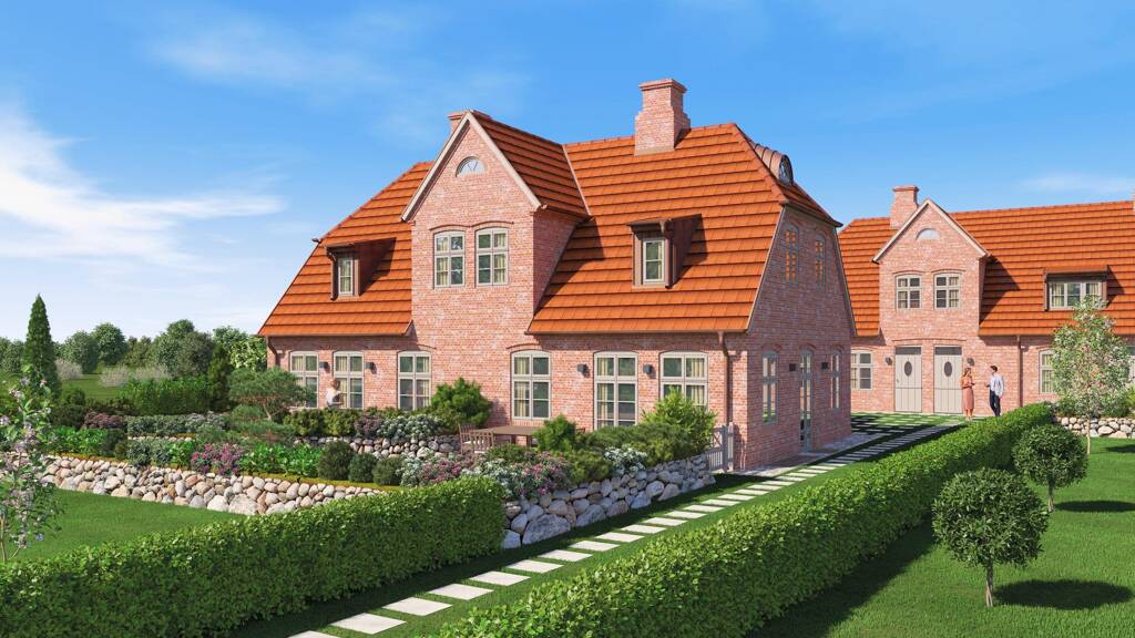Doppelhaushälfte zum Kauf - Erstbezug 2.357.000 € 5 Zimmer 136 m² 1.303 m² Grundstück Westerland Sylt 25980