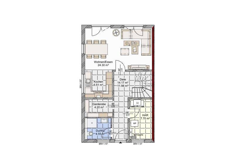 Reihenendhaus zum Kauf 404.858 € 5 Zimmer 141 m² 395 m² Grundstück Ludwigslust 19288
