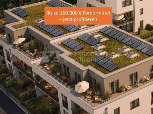 Penthouse zum Kauf - Erstbezug provisionsfrei 469.900 € 3 Zimmer 76,4 m² Elisabeth-Habeth-Weg 24-32 Witterschlick Alfter 53347