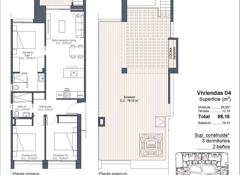 Bungalow zum Kauf provisionsfrei 329.000 € 4 Zimmer 85 m² 90 m² Grundstück Calle Gerona 6 Ciudad quesada 03170