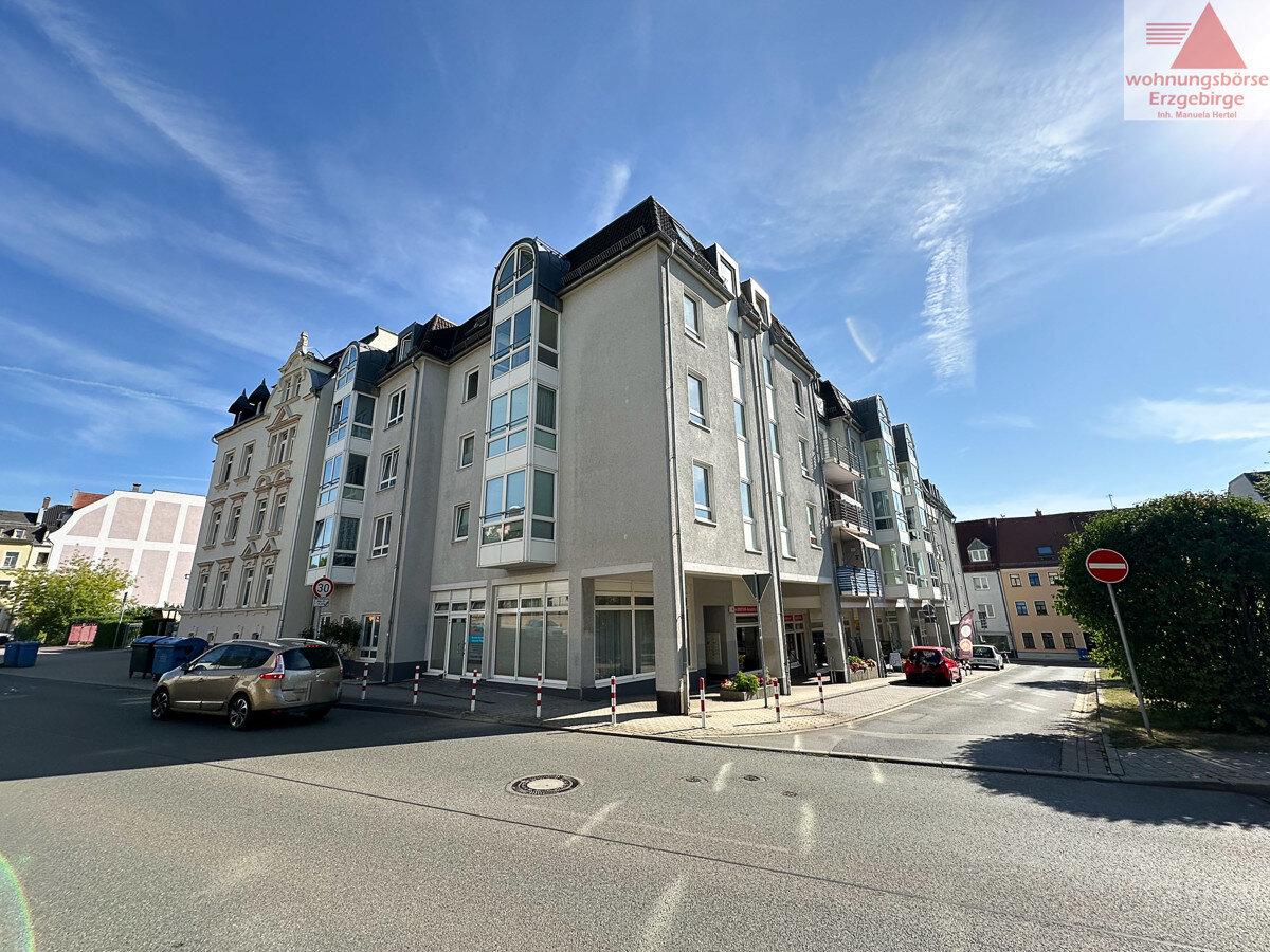 Wohnung zur Miete 357,68 € 1 Zimmer 44,7 m²<br/>Wohnfläche Anton-Günther-Platz 2/4 Crimmitschau Crimmitschau 08451