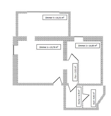 Wohnung zur Miete 700 € 3 Zimmer 65 m² frei ab sofort Hainholzweg Schillerwiese Göttingen 37085