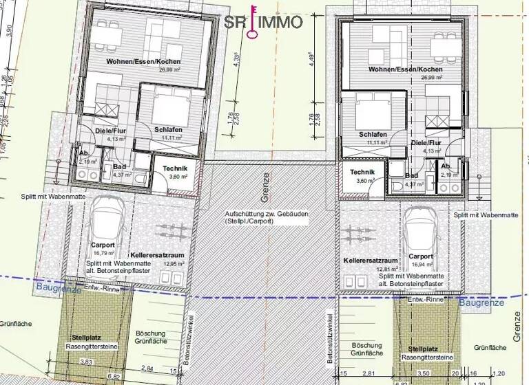 Studio zum Kauf provisionsfrei 241.400 € 2 Zimmer 52 m² Dauwelshausen 54673