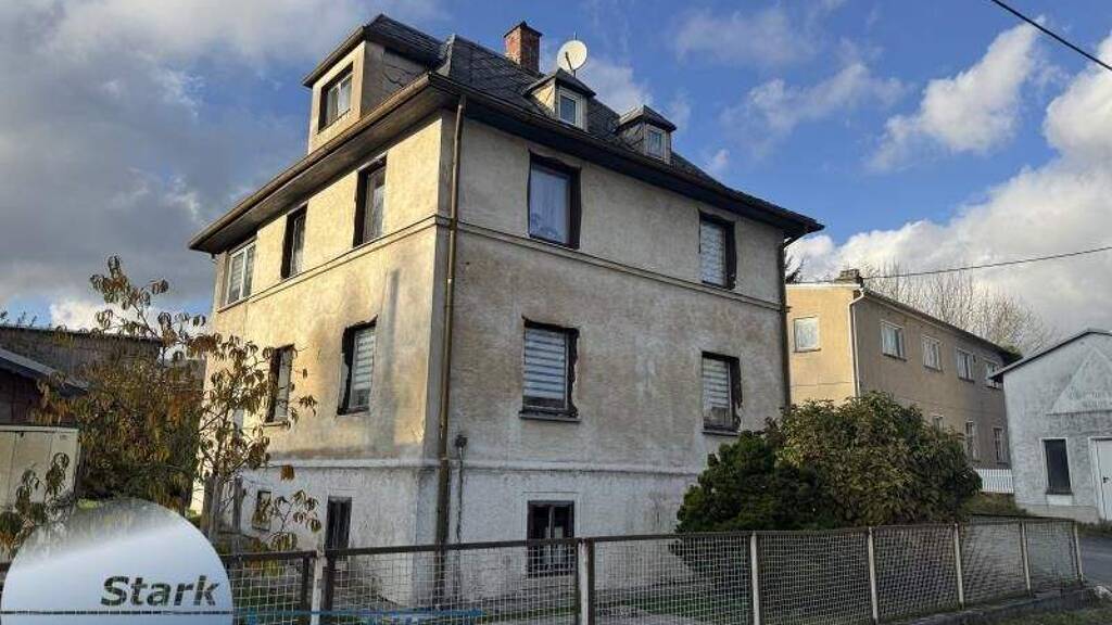 Einfamilienhaus zum Kauf 69.000 € 5 Zimmer 160 m² 480 m² Grundstück frei ab sofort Sprudelstr. 15 D Oberbrambach 08618
