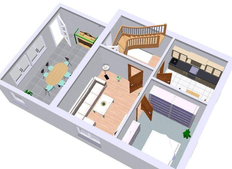 Haus zum Kauf 89.700 € 82 m² 874 m² Grundstück frei ab sofort Fürstenhagen Feldberger Seenlandschaft 17258