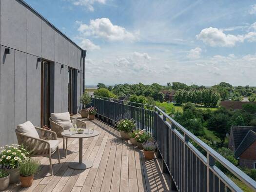 Wohnung zum Kauf - Erstbezug 410.000 € 2 Zimmer 58 m² Geschoss 3/3 frei ab sofort Pellworm 25849