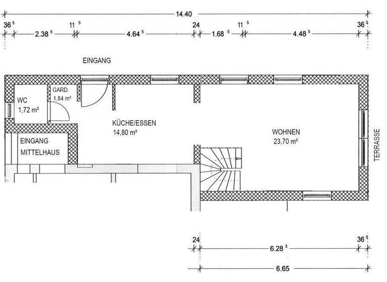 Reihenendhaus zum Kauf 495.000 € 4 Zimmer 92 m² 216 m² Grundstück Bad Tölz 83646