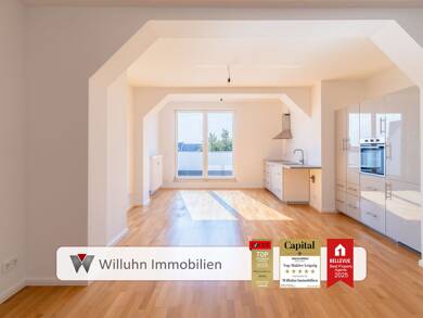 Wohnung zur Miete 1.267 € 4 Zimmer 90,5 m² Dachgeschoss, 4. Geschoss Leipzig 04159