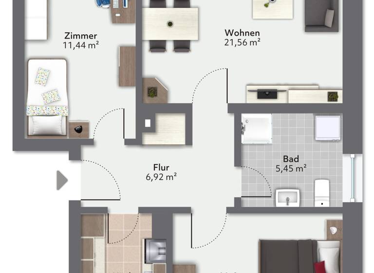 Wohnung zum Kauf 298.000 € 3 Zimmer 67 m²<br/>Wohnfläche EG<br/>Geschoss Kirchseeon Kirchseeon 85614