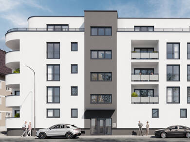 Terrassenwohnung zum Kauf - Erstbezug provisionsfrei 389.000 € 2 Zimmer 66,7 m² Dachgeschoss, 4. Geschoss frei ab sofort Erhardstraße 3 Weiden Weiden in der Oberpfalz 92637