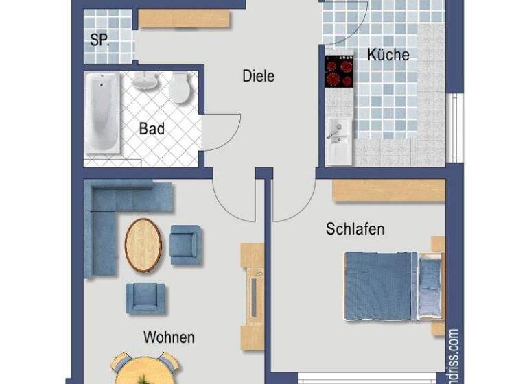 Wohnung zum Kauf provisionsfrei 222.400 € 2 Zimmer 67 m² 8. Geschoss Weidenpesch Köln 50737