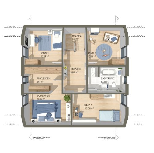 Einfamilienhaus zum Kauf provisionsfrei 489.000 € 6 Zimmer 167 m²<br/>Wohnfläche 500 m²<br/>Grundstück Hankenberge Hilter am Teutoburger Wald 49176