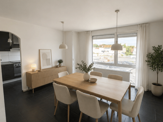 Wohnung zur Miete 1.113 € 4 Zimmer 80 m² Geschoss 1/3 frei ab 15.09.2026 Rüsselsheim Rüsselsheim am Main 65428