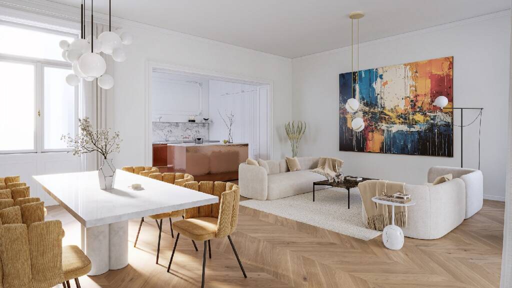 Wohnung zum Kauf 529.000 € 2 Zimmer 55,3 m² 3. Geschoss Tendlergasse 3 Wien 1090