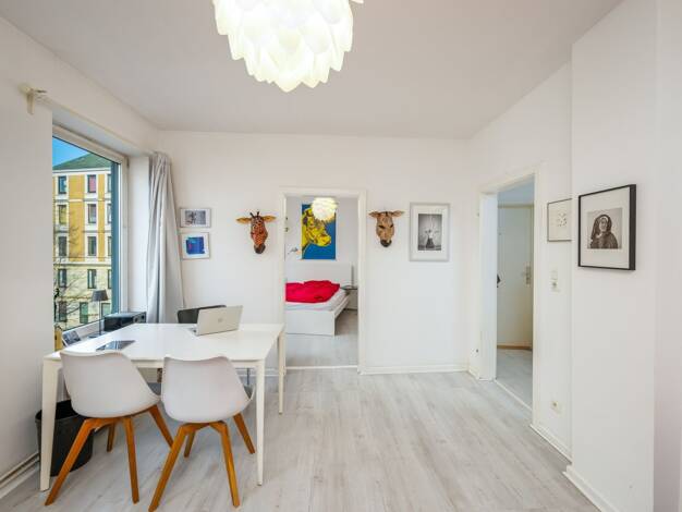 Wohnung zum Kauf 397.000 € 2 Zimmer 48,3 m² 2. Geschoss Ottensen Altona 22765