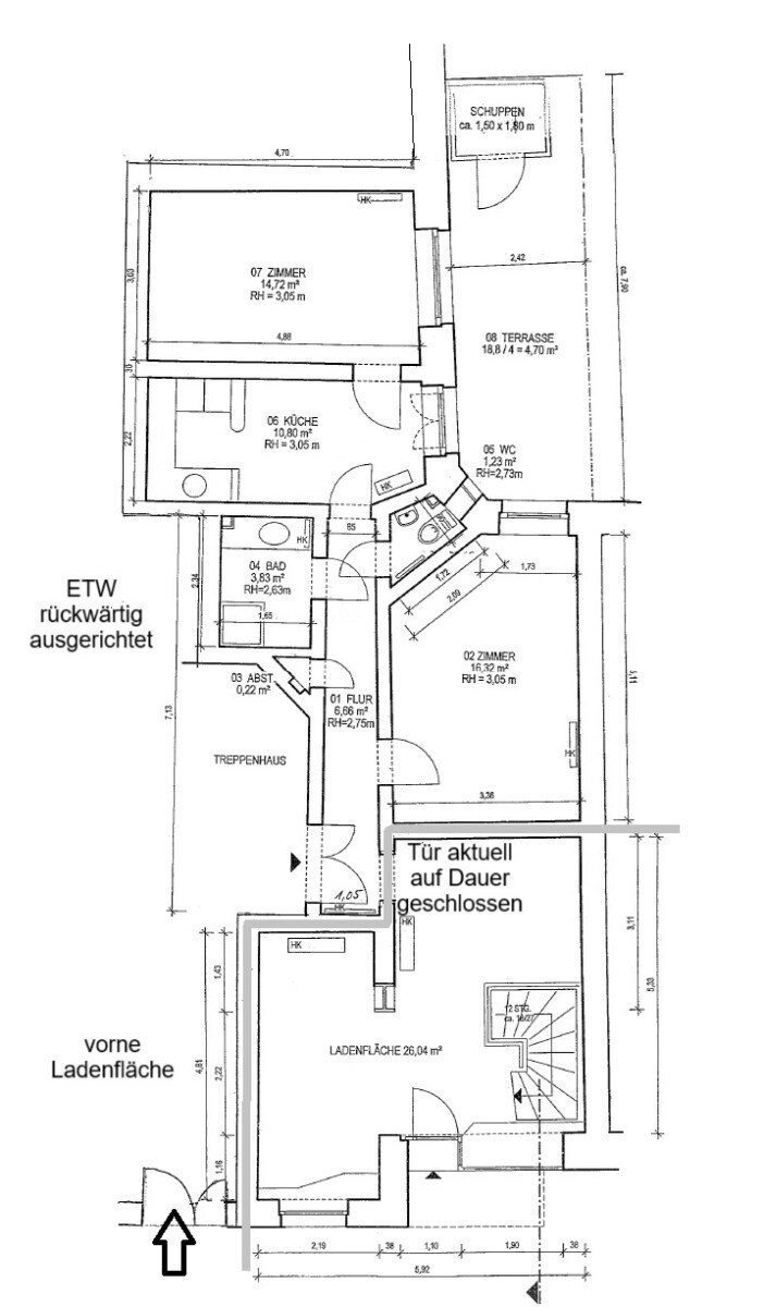 Immobilie zum Kauf als Kapitalanlage geeignet 830.000 € 3 Zimmer 57 m²<br/>Fläche Harvestehude Hamburg 20149