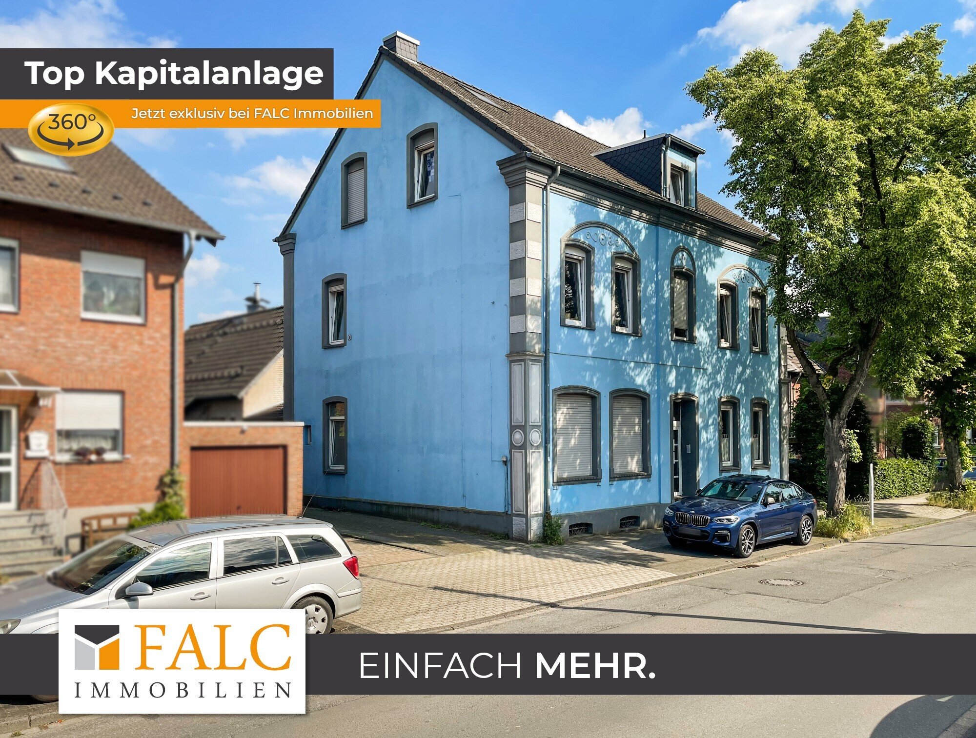 Mehrfamilienhaus zum Kauf provisionsfrei 385.000 € 11 Zimmer 283 m²<br/>Wohnfläche 256 m²<br/>Grundstück Alt-Walsum Duisburg 47178