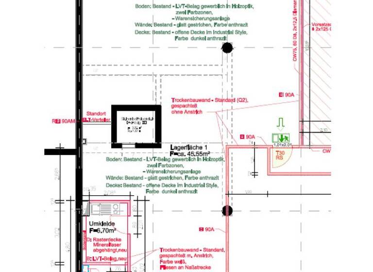 Laden zur Miete 12 € 2 Zimmer 160,6 m² Verkaufsfläche Webergasse 5 Zentrum Chemnitz 09111