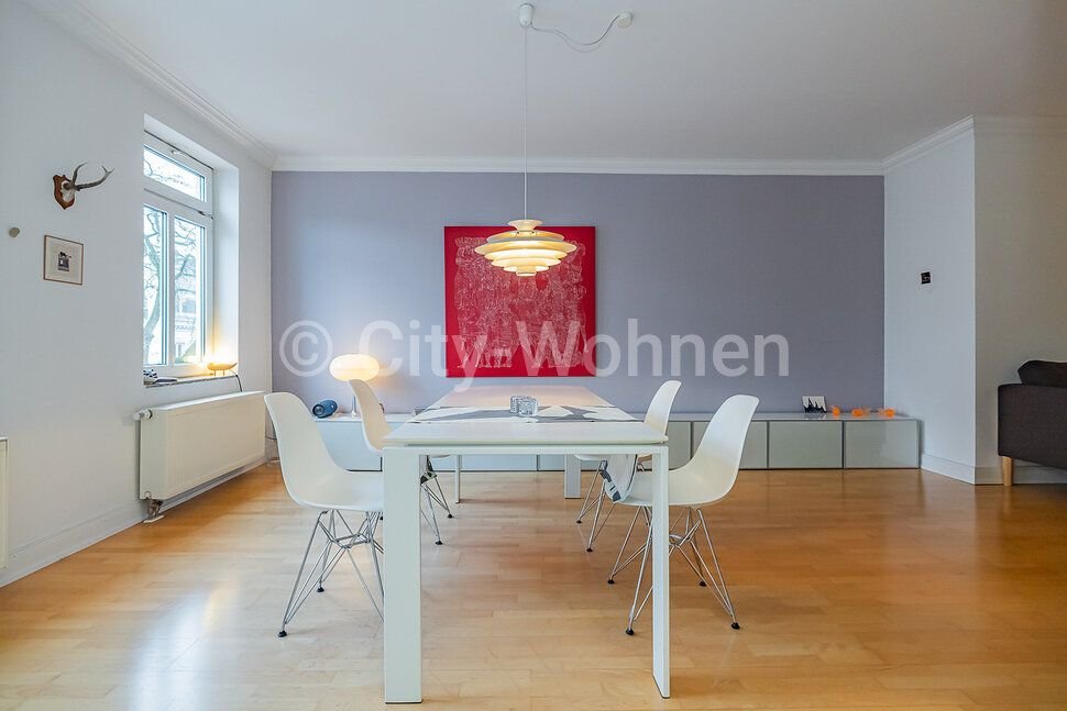 Wohnung zur Miete Wohnen auf Zeit 1.950 € 3 Zimmer 97 m²<br/>Wohnfläche ab sofort<br/>Verfügbarkeit Vereinsstraße Eimsbüttel Hamburg 20357