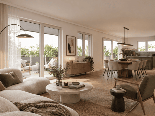 Wohnung zur Miete - Erstbezug 1.270 € 3 Zimmer 94,2 m² 2. Geschoss Waldshut Waldshut-Tiengen 79761
