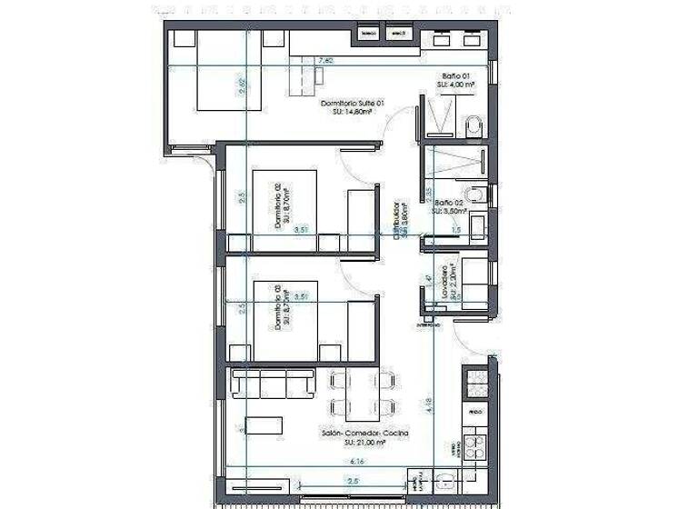 Wohnung zum Kauf - Erstbezug provisionsfrei 432.000 € 4 Zimmer 93 m² Guardamar del Segura