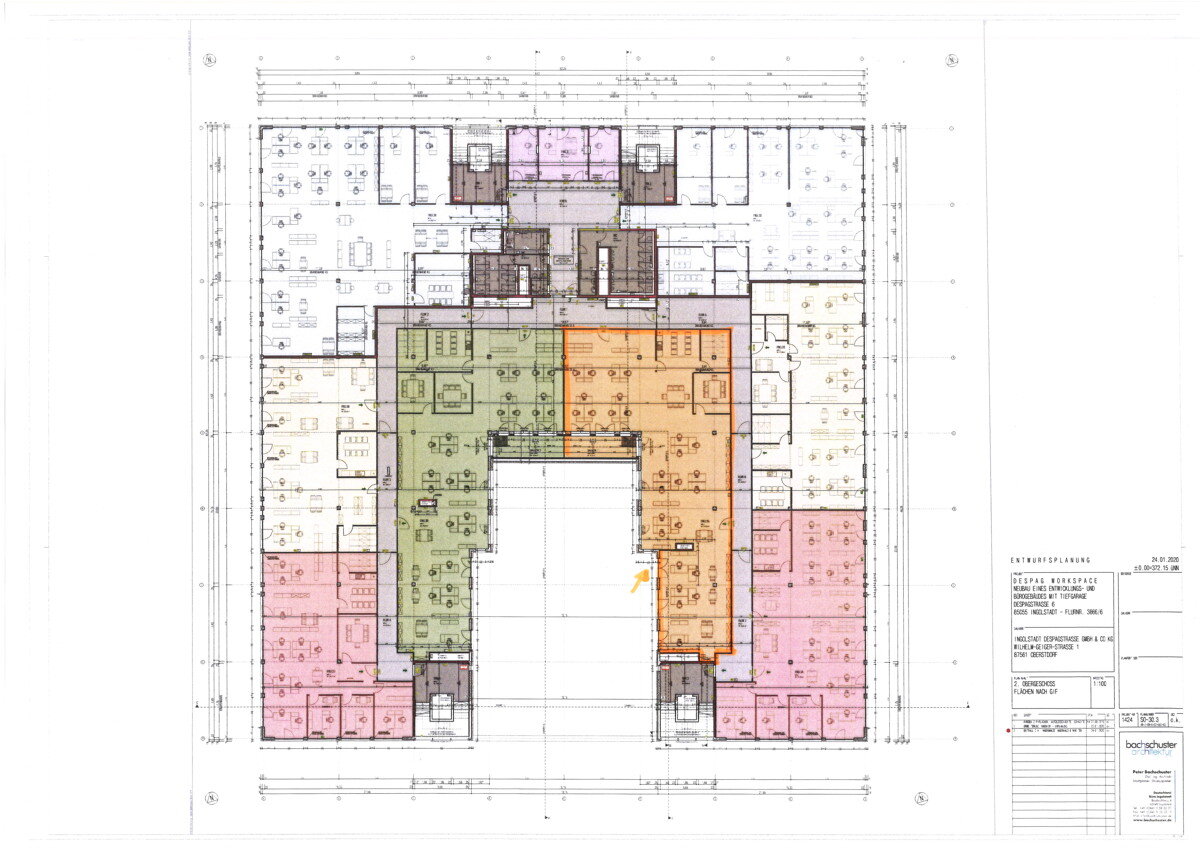 Bürofläche zur Miete provisionsfrei 5.010 € 371 m²<br/>Bürofläche Schubert & Salzer Ingolstadt 85055