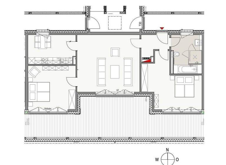 Penthouse zur Miete 1.739 € 3 Zimmer 117,9 m² 2. Geschoss frei ab sofort Schneverdingen 29640