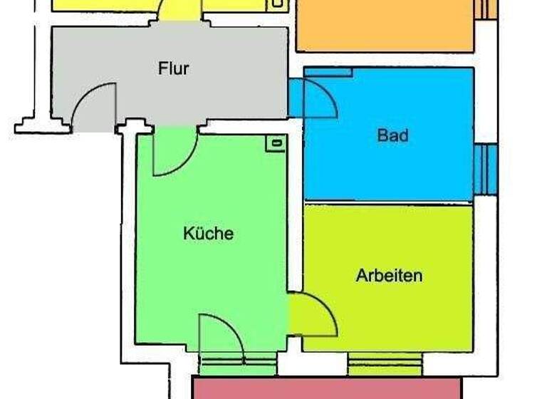 Wohnung zur Miete 587 € 2,5 Zimmer 69 m² frei ab 01.06.2026 Pirna 01796