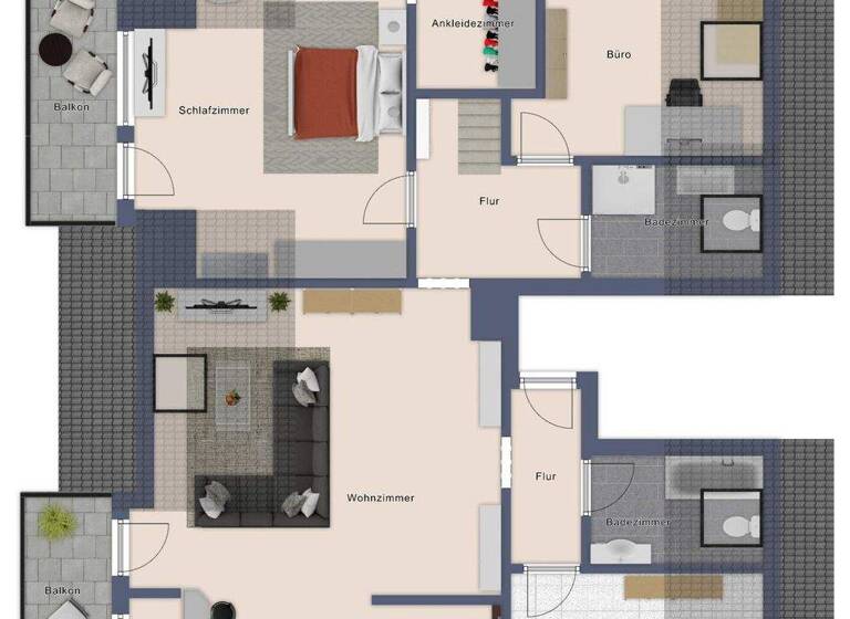 Maisonette zum Kauf 449.950 € 4 Zimmer 133,2 m² 2. Geschoss Bischofsheim 65474