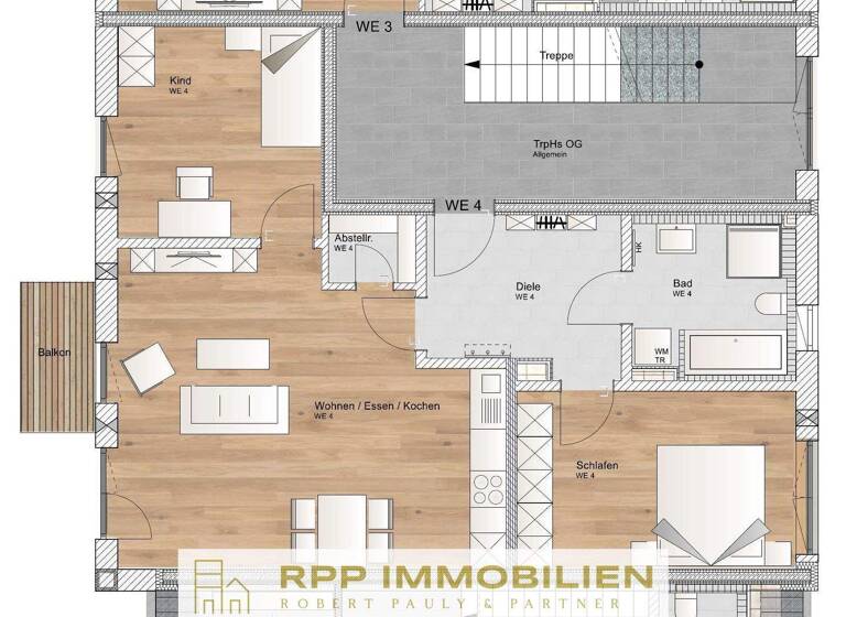 Wohnung zum Kauf - Erstbezug provisionsfrei 639.500 € 3 Zimmer 73,5 m² 1. Geschoss Dachau 85221