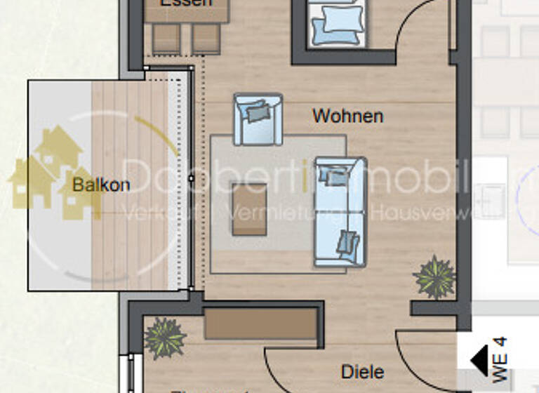 Wohnung zum Kauf - Neubau provisionsfrei 285.900 € 3 Zimmer 66,6 m²<br/>Wohnfläche Bahnhofstraße 100-106 Gaildorf Gaildorf 74405