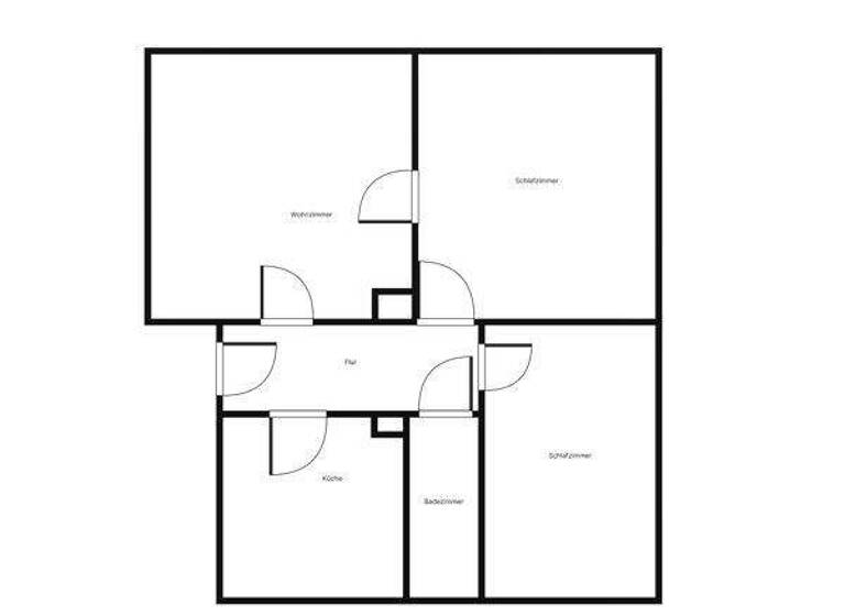 Wohnung zur Miete 465 € 3 Zimmer 54 m² frei ab 02.05.2026 Hölderlinstr. 64 Oberndorf 78727