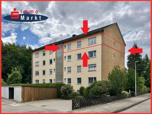 Wohnung zum Kauf 98.000 € 4 Zimmer 104 m² Innenstadt Minden 32427