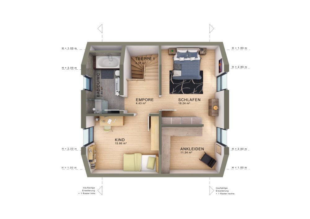 Stadthaus zum Kauf provisionsfrei 426.781 € 4 Zimmer 113 m²<br/>Wohnfläche 500 m²<br/>Grundstück Wiek Breege 18556