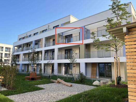 Wohnung zur Miete 1.200 € 2 Zimmer 53 m² Geschoss 2/2 frei ab sofort Hauptstraße Heimstetten Kirchheim bei München 85551